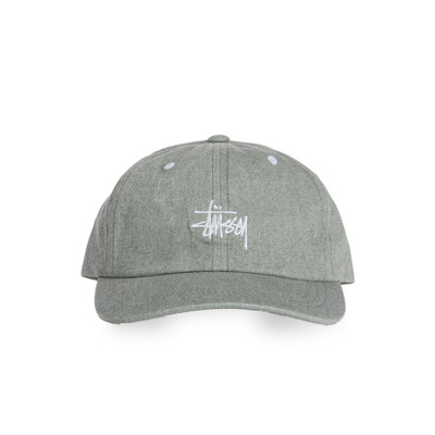 Stussy strapback Washed Stock Low Pro Cap green