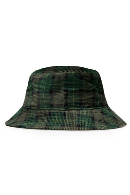 Carhartt WIP Cord Bucket Hat breck check print/grove