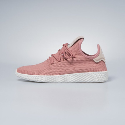 Sneakers buty damskie Adidas Originals Pharrell Williams Tennis HU ash pink / ash pink / chalk white DB2552