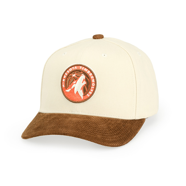 Czapka Mitchell & Ness NBA Tawny Pro Crown Minnesota Timberwolves sand brown