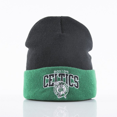Mitchell & Ness czapka zimowa Boston Celtics black Arched Cuff Knit EU349