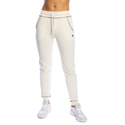 Spodnie damskie dresowe Russell Athletic Coosa Joggers ecru
