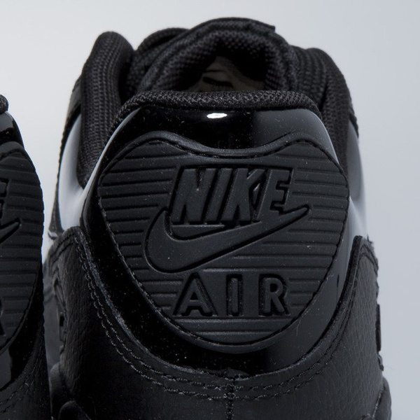 Buty damskie sneakers Nike WMNS Air Max 90 Leather black / black-black 921304-002