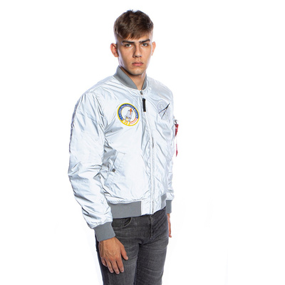Alpha Industries MA-1 Nasa Reflective Jacket silver/reflective