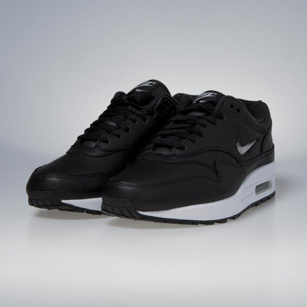 Sneakers buty Nike Air Max 1 Premium SC black / mettalic silver - white 918354-001