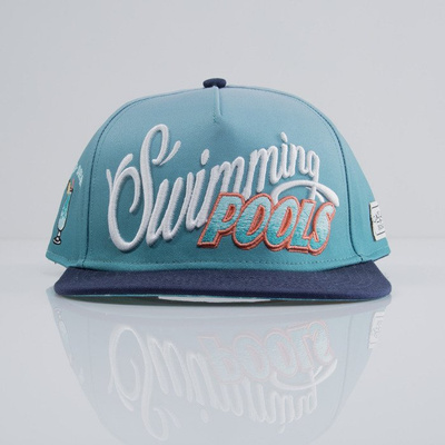 Cayler & Sons cap snapback Swimming Pools fading aqua / navy / white  (CAY-SU15-31-OS)