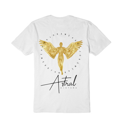 Koszulka Majors Golden Angel T-shirt biała