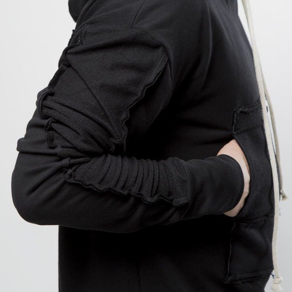 Urban Flavours bluza Mental Hybrid Hoodie black