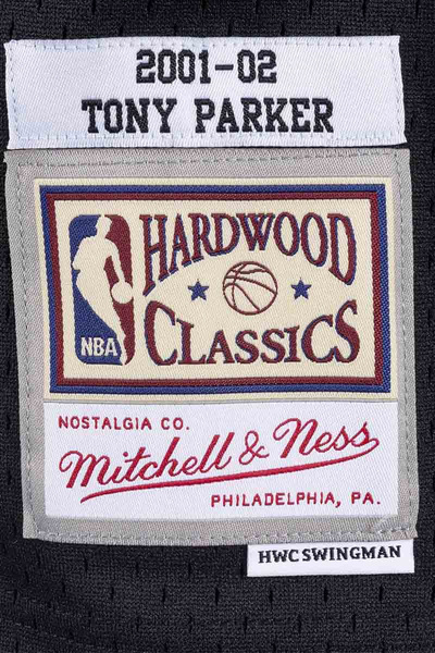 Koszulka Mitchell & Ness San Antonio Spurs #9 Tony Parker Swingman Jersey czarna