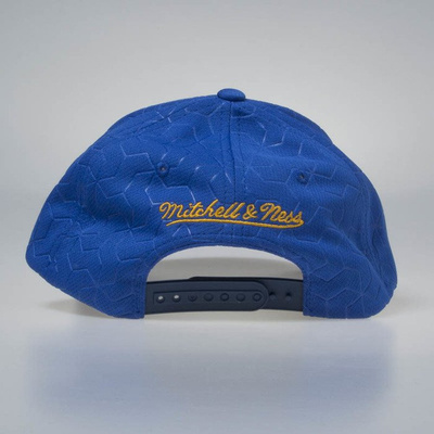 Mitchell & Ness snapback cap Golden State Warriors blue Debossed Stretch SB