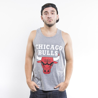 Mitchell & Ness koszulka tank top Chicago Bulls grey Team Logo