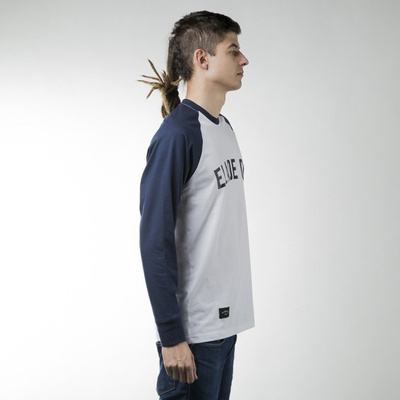 Elade Longsleeve College white / navy blue