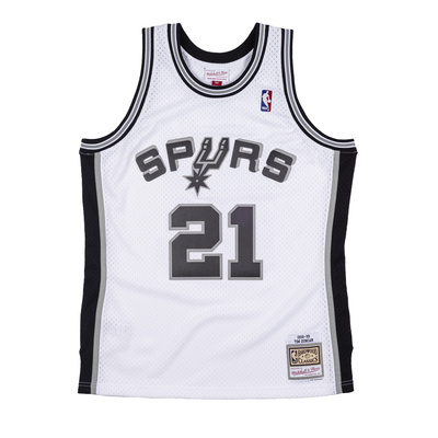 Mitchell & Ness San Antonio Spurs #21 Tim Duncan white Swingman Jersey 