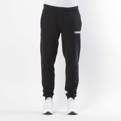 Carhartt spodnie dresowe College Sweat Pant black / white I024672/10