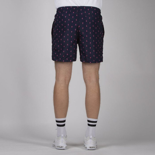 Szorty Urban Classics Pattern Swim Shorts flamingo