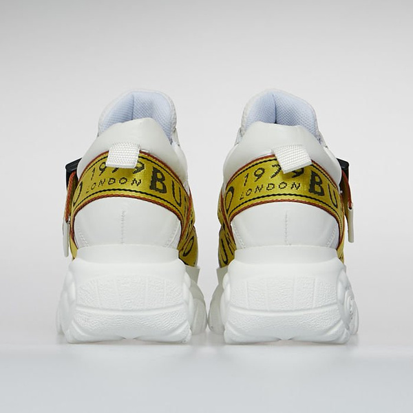 Buty Buffalo London Galip Platform White Leather Sneaker white