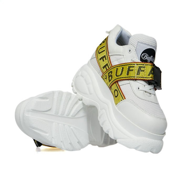 Buty Buffalo London Galip Platform White Leather Sneaker white