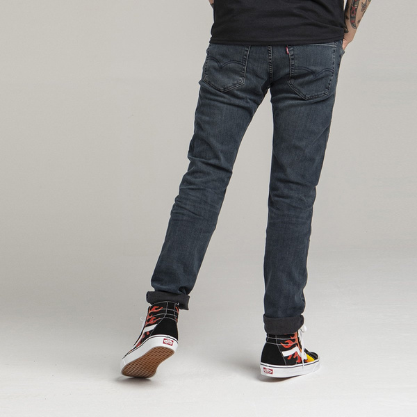Spodnie Levi's 512 Jeans Slim Tapered Headed granatowe