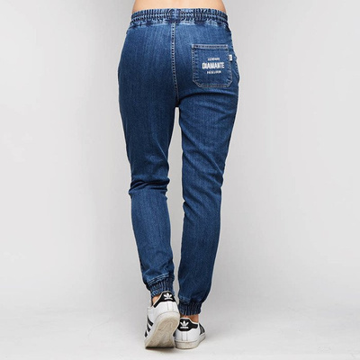 Spodnie damskie jogger Diamante Wear Jogger RM Jeans light jeans
