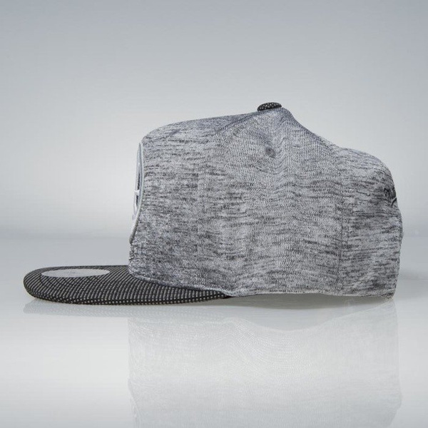 Czapka Mitchell & Ness snapback Golden State Warriors black Space Knit PU Visor