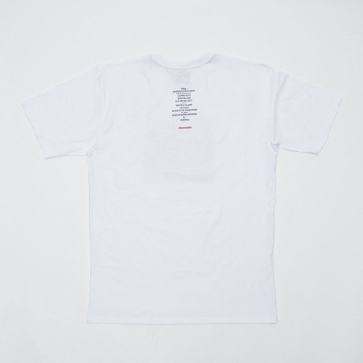 Backard Cartel t-shirt Rasmentalism "1985" white
