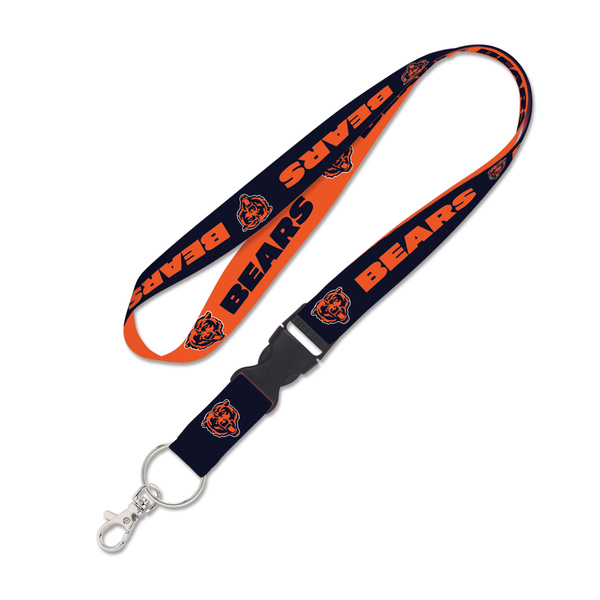 Smycz WinCraft NFL Lanyard w/detachable buckle 1" Chicago Bears