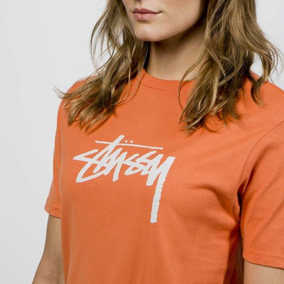 Stussy T-shirt Stock Tee rust