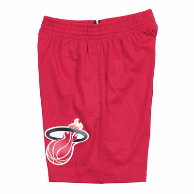 Szorty Mitchell & Ness Miami Heat 96-97 Swingman Shorts czerwone