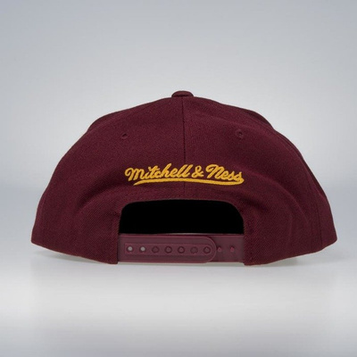 Mitchell & Ness cap snapback Cleveland Cavaliers burgundy Twill Circle Patch
