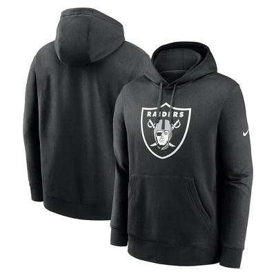 Nike Men's NFL Las Vegas Raiders Nike Club Fleece Pullover Hoodie black