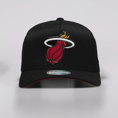 Mitchell & Ness snapback Miami Heat black Chrome Logo Snapback