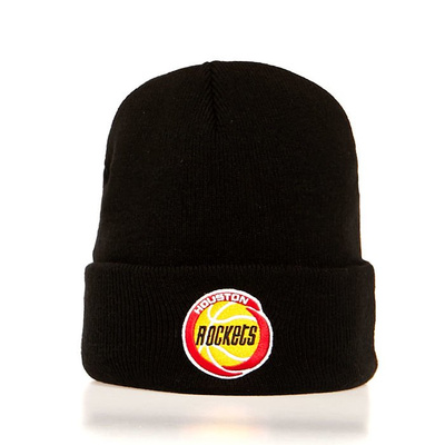 Mitchell & Ness Houston Rockets Beanie black Team Logo Cuff Knit