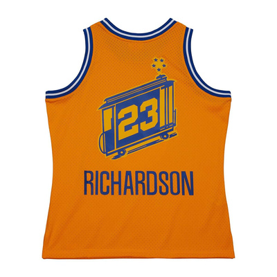 Koszulka Mitchell & Ness Golden State Warriors #23 Jason Richardson Swingman Jersey  yellow