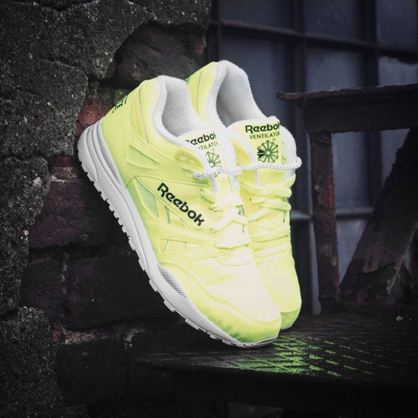 Sneakers buty Reebok Classic VENTILATOR DG solar yellow / white / black (M46607)