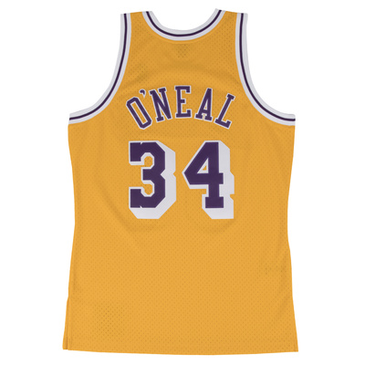 Koszulka Mitchell & Ness Los Angeles Lakers #34 Shaquille O'Neal yellow Swingman Jersey (SMJYGS18177)