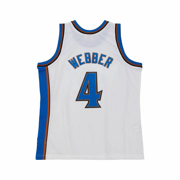 Mitchell & Ness Washington Wizards #4 Chris Webber Swingman Home Jersey white