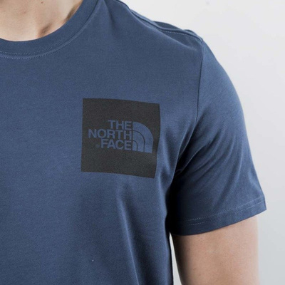 Koszulka The North Face M S/S Fine Tee blue wing teal T0CEQ5N4L