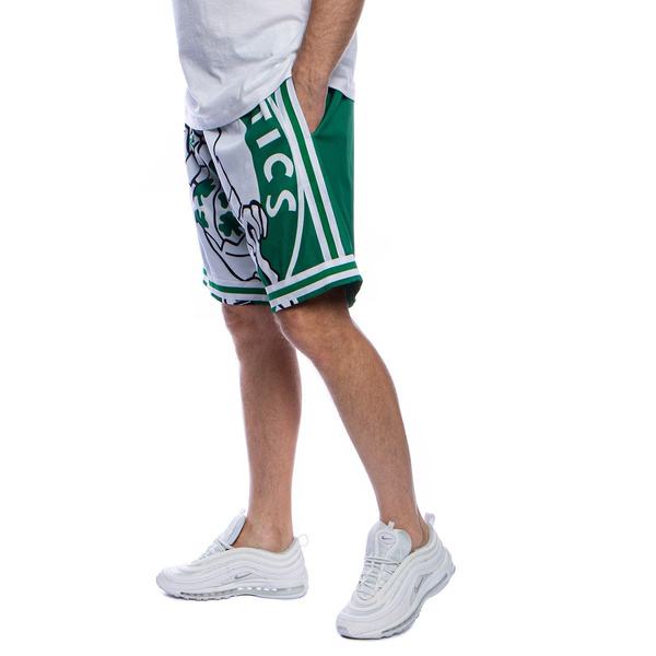 Mitchell Ness shorts Boston Celtics green Big Face Short