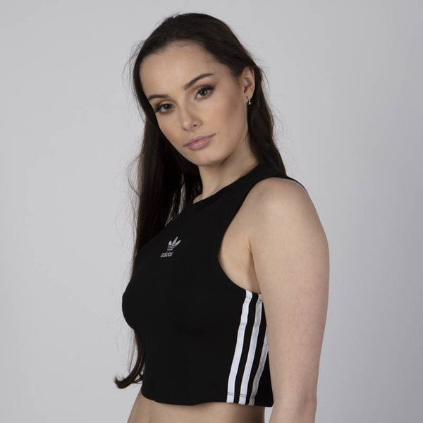 Adidas Originals Top damski Crop Tank black