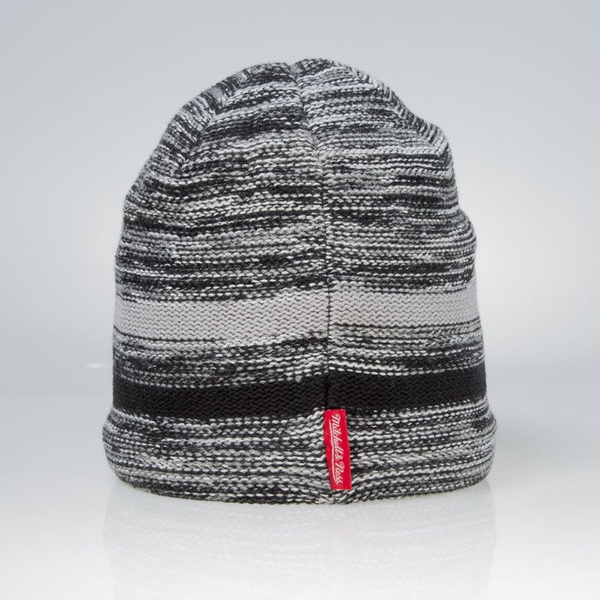 Czapka zimowa Mitchell & Ness winter beanie Los Angeles Kings grey KW17Z Static Team Stripe