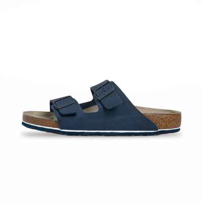Klapki Birkenstock Arizona BS niebieskie Regular Fit