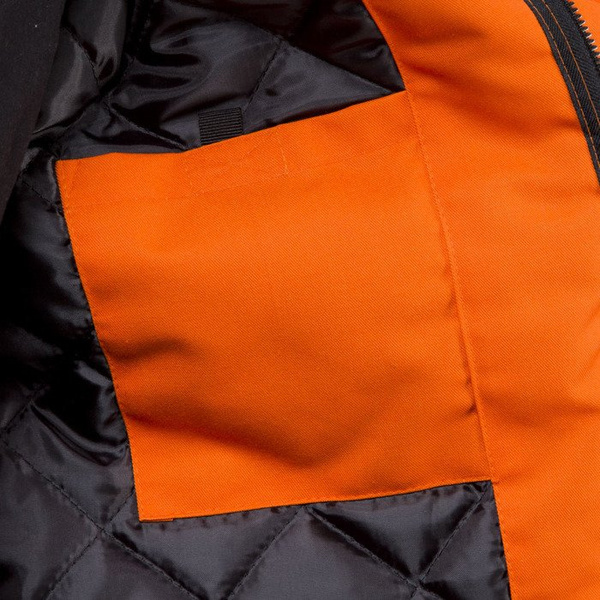 Backyard Cartel kurtka jacket Parka Long orange QUICKSTRIKE