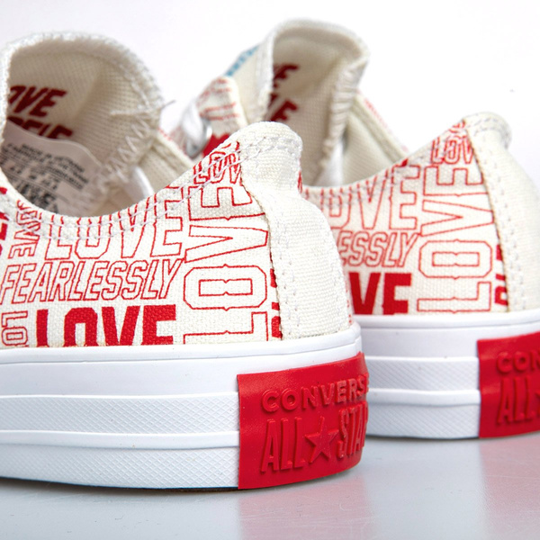 Sneakers buty damskie Converse Chuck Taylor All Star OX czerwone (567311C)