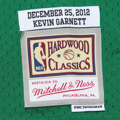 Mitchell & Ness Boston Celtics #5 Kevin Garnett Day Swingman Jersey green