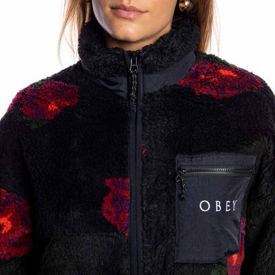 Jacket WMNS OBEY Mesa Sherpa Jacket black/multi