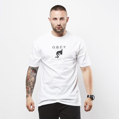 Obey t-shirt Obey Obey Wake Up Consume Repeat white