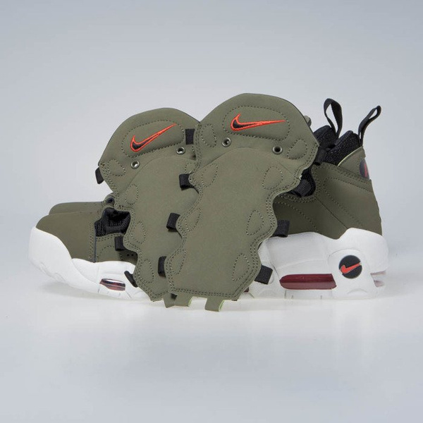 Sneakers buty Nike Air More Money medium olive/black (AJ2998-200)