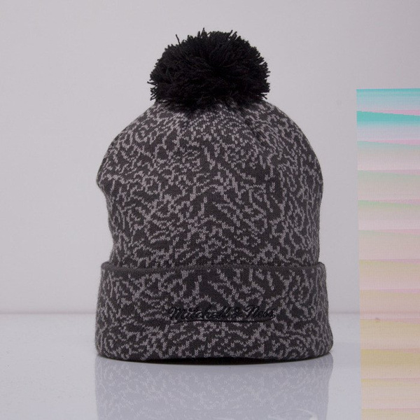 Mitchell & Ness czapka Brooklyn Nets grey Cracked Pattern KL79Z