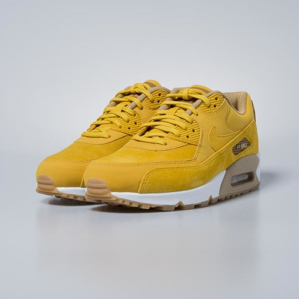 Sneakers buty damskie Nike WMNS Air Max 90 SE mineral yellow / mineral yellow 881105-700