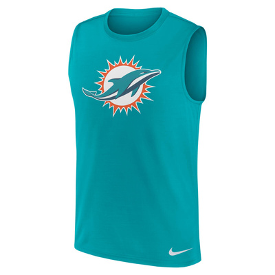 Koszulka Nike Legend Muscle Tank Miami Dolphins turbo green